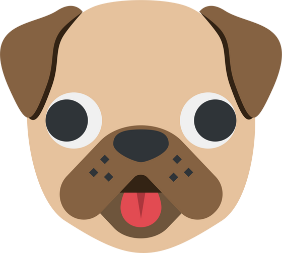 Bulldog Face Icon